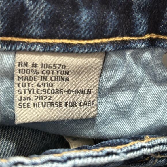 tractr High Rise Weekender Destructed Jeans Style: 9C036-D-D3CN Size 00/24 - Picture 6 of 8